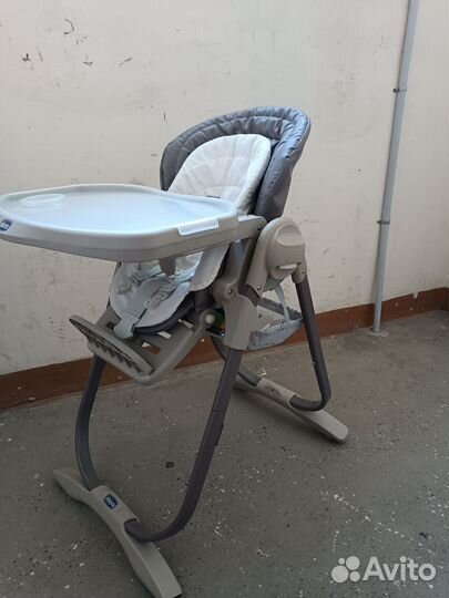 Стульчик для кормления chicco polly magic