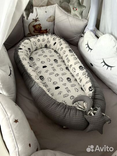 Кокон гнездышко для новорожденных