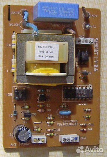 Пылесос LG Electronics плата 6870fx9175b