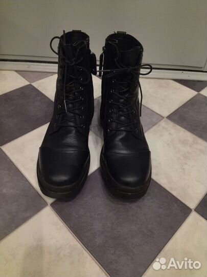 Ботинки кожаные geox