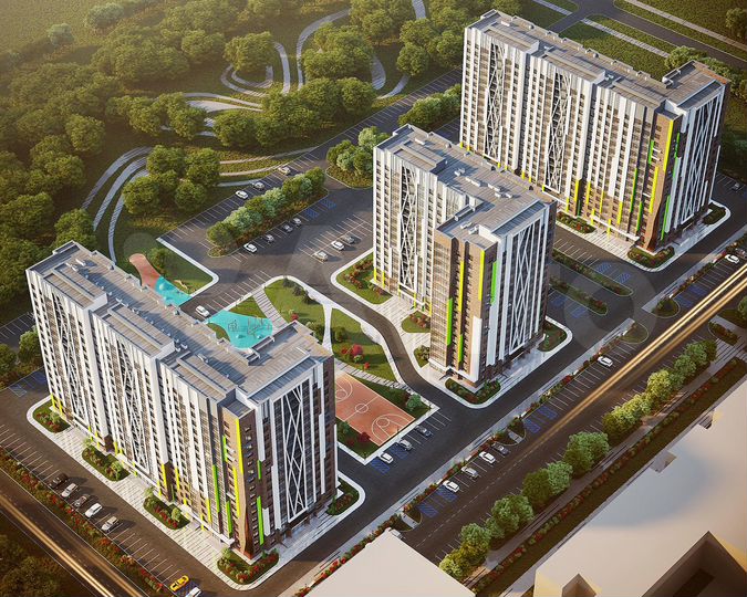 2-к. квартира, 46,7 м², 6/16 эт.