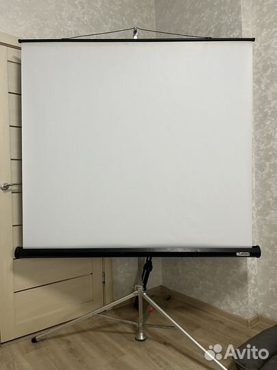 Экран для проектора на штативе