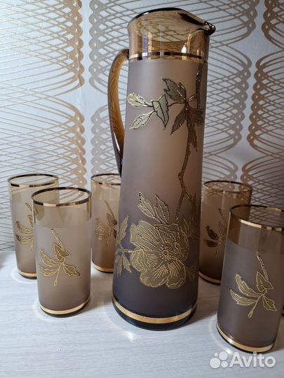 Графин со стаканами стекло