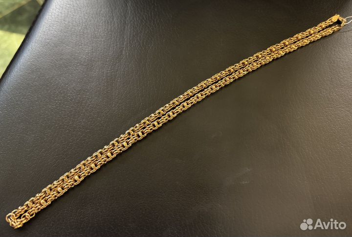 Золотая цепь 585 пробы