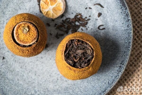 Пуэр в мандарине