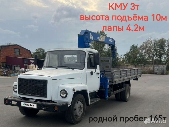 ГАЗ 3309 с КМУ, 2011