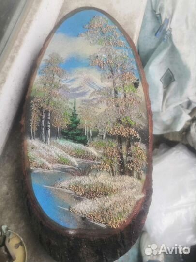 Панно из дерева