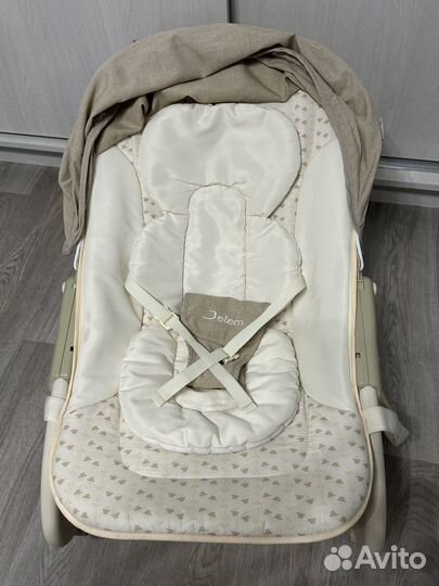 Шезлонг для новорожденных Jetem Premium