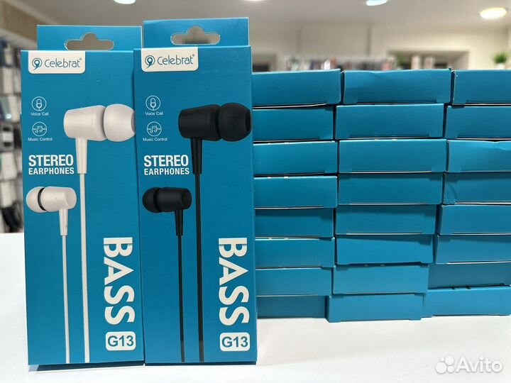 Проводные наушники 3,5 вакумные