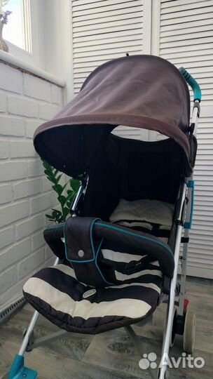 Коляска трость Happy Baby Cindy brown