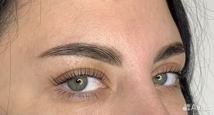 Ламинирование ресниц/Долговременная укладками Бров
