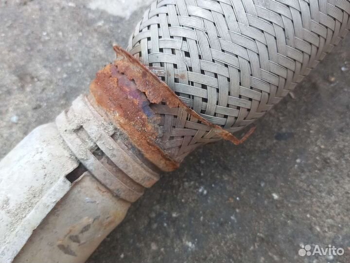 Приемная труба с гофрой Шевроле Реззо