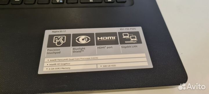 Продам ноутбук Acer 17