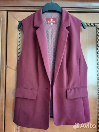 Жилетка для девочки школьная