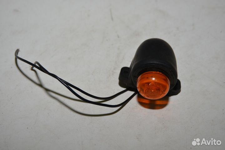 Указатель габаритов контурный желтый (с проводами)