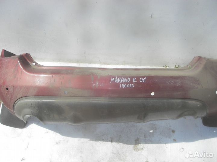 Бампер задний Nissan Murano (Z50) 2004-2008