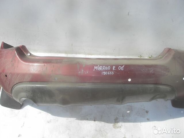 Бампер задний Nissan Murano (Z50) 2004-2008