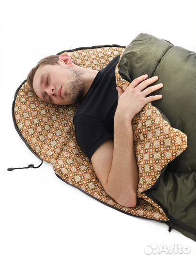Спальный мешок одеяло с подголовником