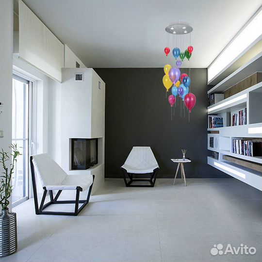 Люстра Водопад 1-2455-4-CR GU10