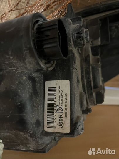 Фара на hyundai solaris оригинальная