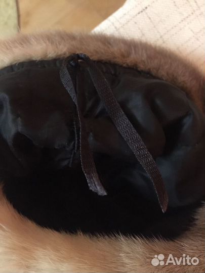 Шапка норковая женская