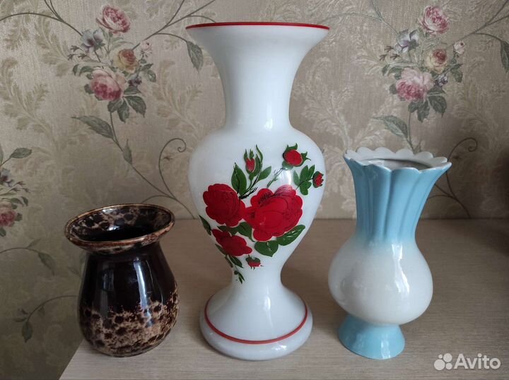 Вазы СССР Винтаж