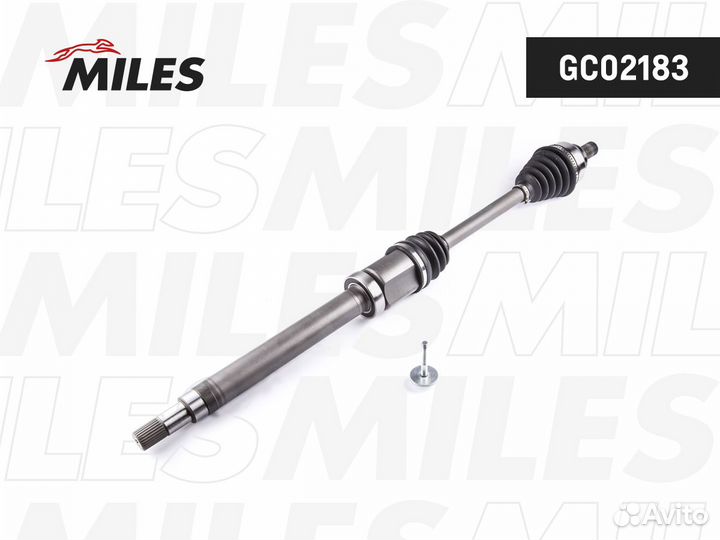 Привод в сборе правый ford focus II 2.0 04- (GKN 3