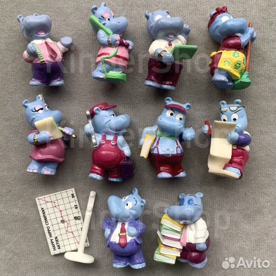 Киндер серия Офисные Бегемоты