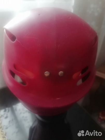 Каска для хоккея 80-ых годов СССР