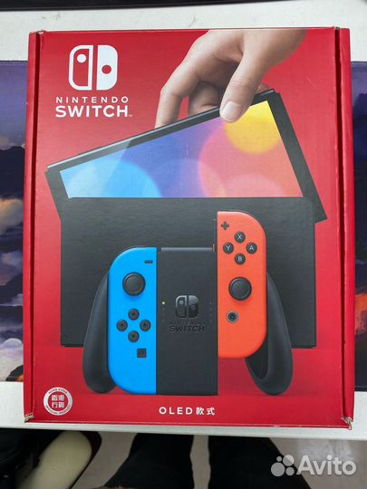 Nintendo switch oled чип