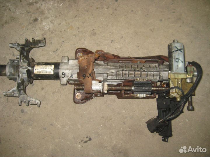 Bmw x6 e71 рулевая колонка