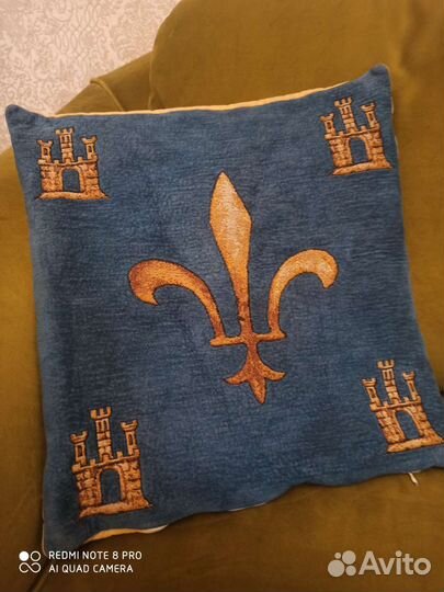 Подушка диванная гобелен 42*42