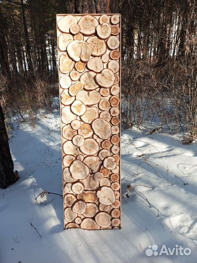 Панно из можжевельника