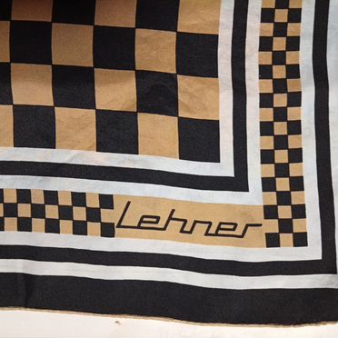 Винтажный шелковый платок Lehner