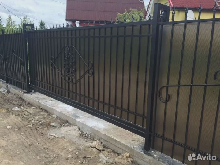 Ворота металлические