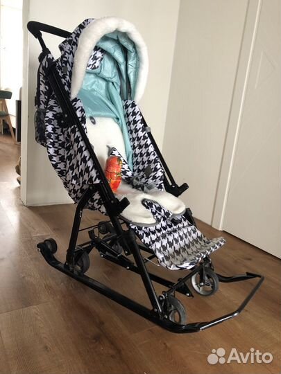 Коляска санки