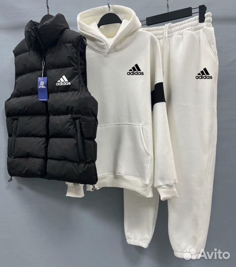 Утепленный костюм с флисом