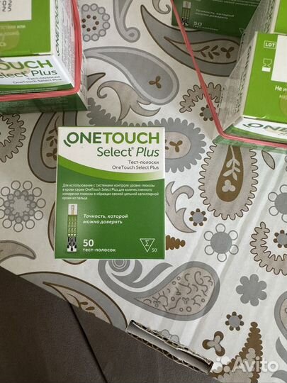 Тест полоски one touch select plus