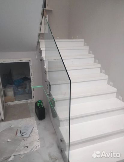 Перила стеклянные