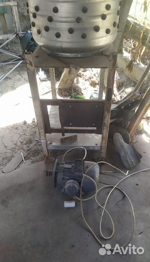 Перо съемная машина для курей бройлеров