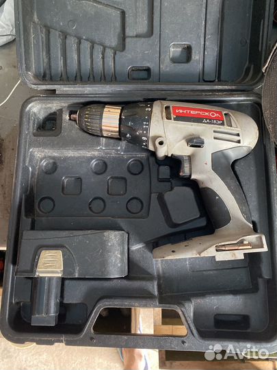 Шуруповерт интерскол да-18эр