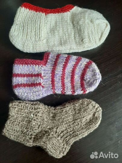 Носки вязаные