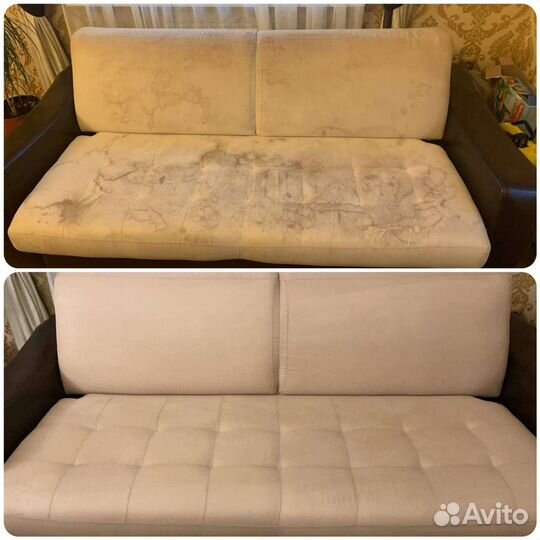 Химчистка мягкой мебели, чистка дивана, матраса