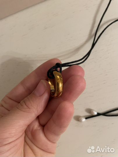 Длинный кулон