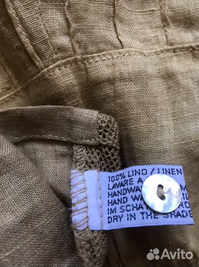 Костюм тройка. Лен