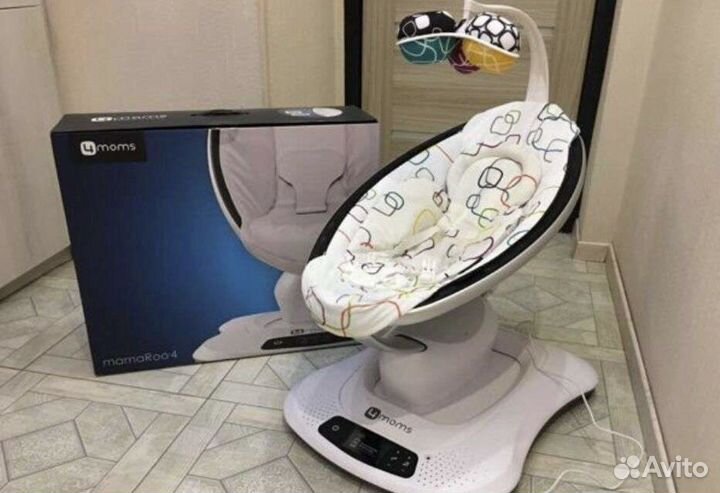 Качели 4moms mamaroo 4.0 с вкладышем