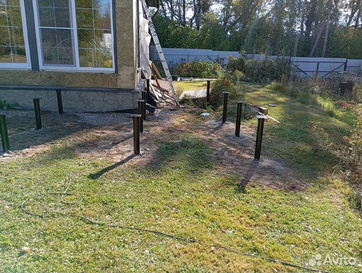 Винтовые сваи под ключ