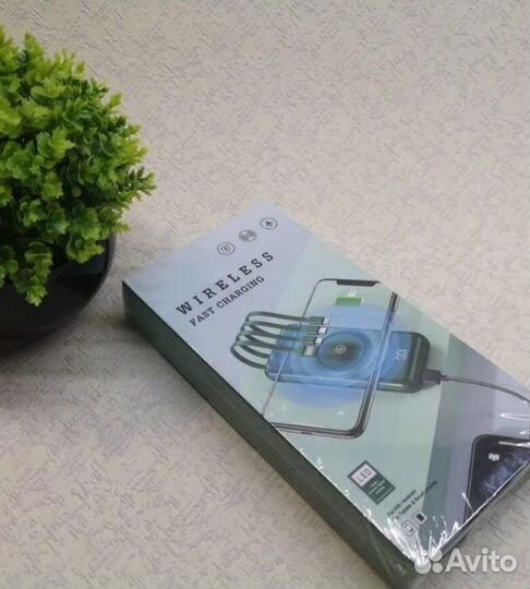 Повербанк с беспроводной зарядкой 20000h