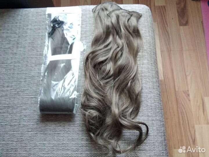 Волосы для наращивания 60 см,не натуральные