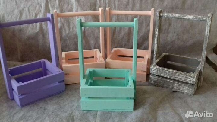 Ящики деревянные/декоративные